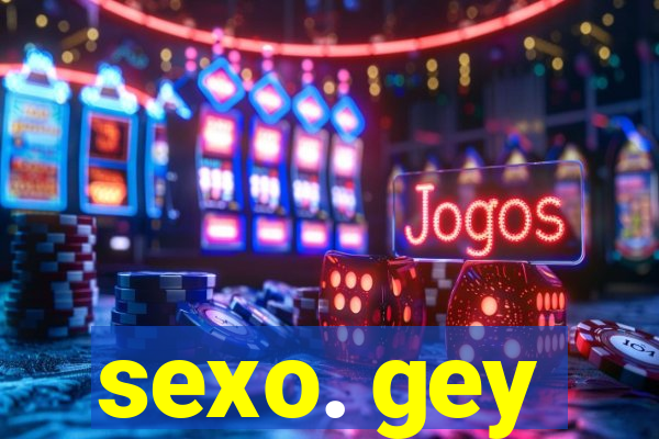 sexo. gey